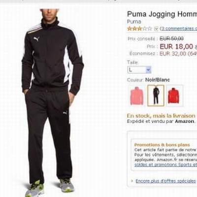 jogging puma velours