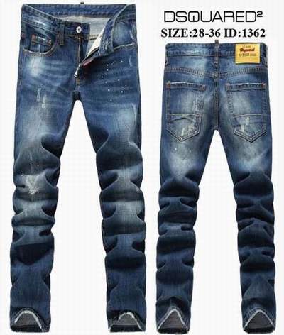 taille dsquared jean